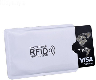 

lams fort unisex 3 Card Holder(Set of 3, Silver)