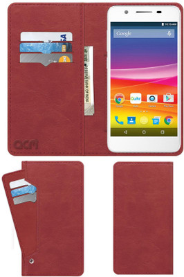 ACM Flip Cover for Micromax Canvas Knight 2 E471(Pink, Cases with Holder, Pack of: 1)