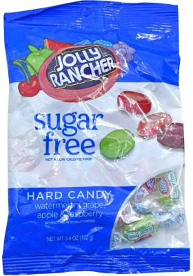 

jolly rancher Sugar Free Hard Candy, Watermelon, Grape, Apple & Rasberry - 102g (3.6oz) Crackles(102 g)