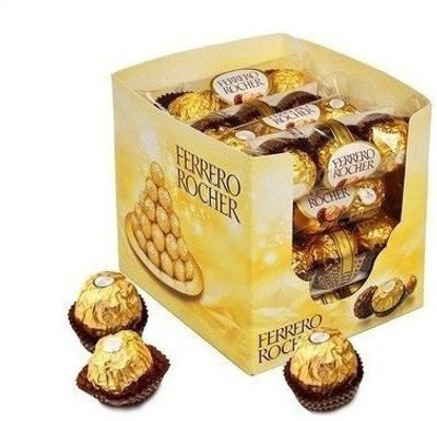 

Ferrero Rocher Imported Chocolates (16 x T3 Packs) Truffles(600 g)