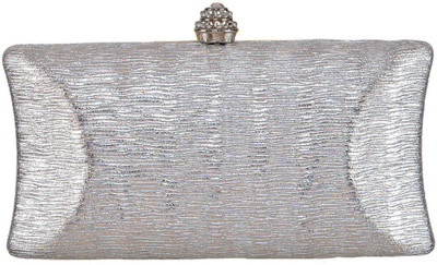 

Peaubella Party, Formal Silver Clutch