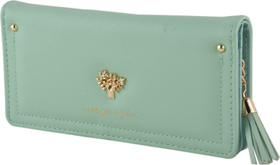 

KAWTRA Casual Green Clutch