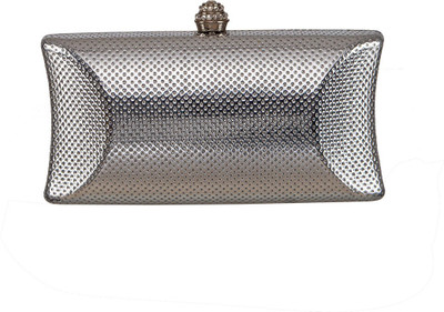 

Peaubella Party, Formal Silver Clutch