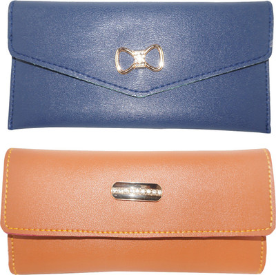 Fillincart Casual, Formal, Party Blue, Brown Clutch