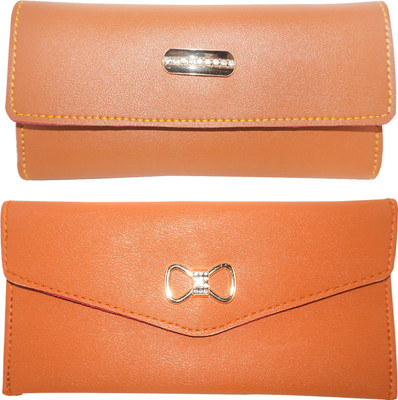 

Element Cart Casual, Formal, Party Brown Clutch