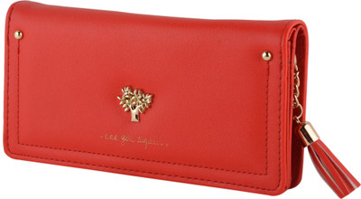 

KAWTRA Casual Red Clutch