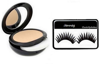 

Jenney eyelashe , mac compact(Set of 2)