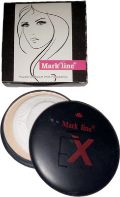 

Mark Line EX Powder Compact With Foundation Compact(Beige)