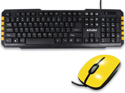 

ProDot TRC-107-273 USB Multimedia Keyboard & Mouse Combo Set