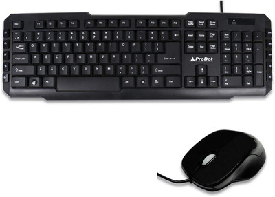 

ProDot TRC-107-213 USB Multimedia Keyboard & Mouse Combo Set