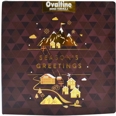 

ovaltine Swiss Formula Seasons Greetings, Chocolate Rich Ready Mixed Beverage - 296g - (10x29.6g)(296 g)