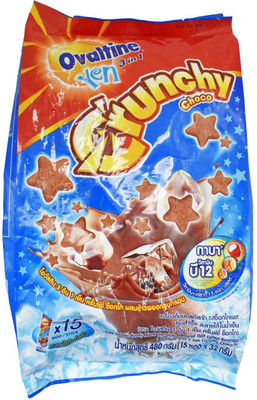 

ovaltine Yen 3in1 Crunchy Choco Ready Mixed Beverage - 480g (15x32g)(480 g)