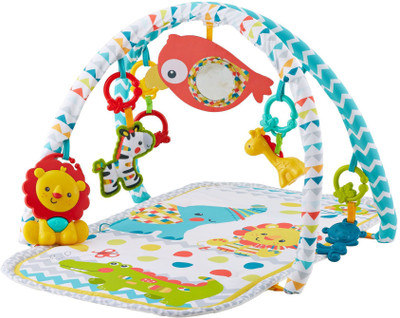 

Fisher-Price Colourful Carnival 3-In-1 Musical Activity Gym(Multicolor)