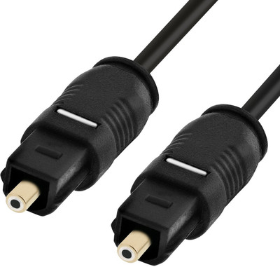 

Upix Supreme Quality Digital Optic Fibre Cable 3 Meter, Transmission Bandwidth up to 250Mb/s Fiber Optical Cable(Mobile, Laptop, Tablet, Mp3, Gaming Device, Black)