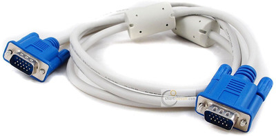 

Upix VGA Cable (Male to Male) 1.5 Meter - Supports PC, Monitor, TV, LCD/LED, Plasma, Projector, TFT VGA Cable(Compatible with PC, Monitor, TV, LCD/LED, Plasma, Projector, TFT, White)