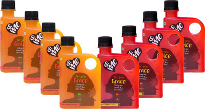 

&ME Beauty Drink: Good Hair & Skin Beverage (Pack of 8, Watermelon & Mango)(8 x 28.75 ml)