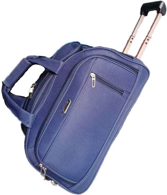 

Arrivel (Expandable) 24 inch Duffel trolley Duffel Strolley Bag(Blue)