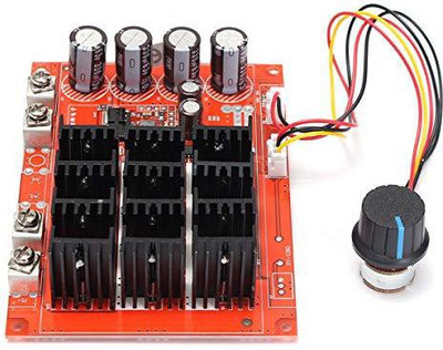 

REES52 PWM Motor Speed Controller 12V 24V 48V-DC 10~50V 60A 3000W Motor Control Electronic Hobby Kit