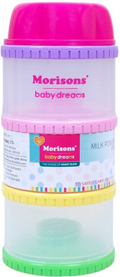 

Morisons Baby Dreams Milk powder container-premium - Durable plastic(Multicolor)