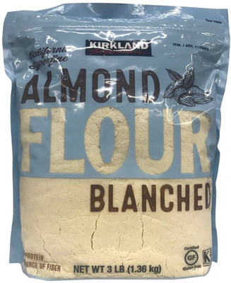 

Kirkland Signature Almond Flour Blanched California Superfine, 3 Pounds(1360 g)