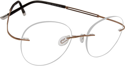 David Blake Rimless Round Frame(48 mm