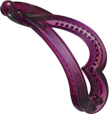 

Sarah 4 Inch Long heart design Pink banana hair Clip, Banana Barrettes for Girls Banana Clip(Pink)
