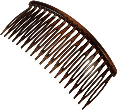 

Sarah 19 Teeth Plastic Hair Comb Clip Hairpin Side Combs Pin for Women and Girls Hair Pin(Brown)