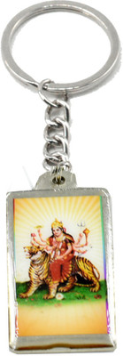 faynci Jay Sherawali Maa With Holly Om Key Chain for Good luck and Gifting Key Chain