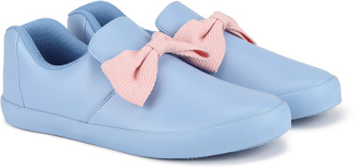 

United Colors of Benetton Girls Slip on Sneakers(Blue, 901