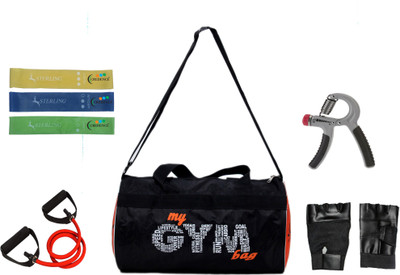 

Credence My fitness gym bag with toning tube Adustable hand grip and loop bands Gym & Fitness Kit