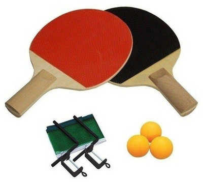 

SPORTSHOLIC New Table Tennis Racquet Kit With Net, Polls And 3 Balls For Kids 5 To 8 Years Table Tennis Kit