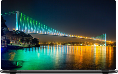 

Lapower Bridge in Night Vinyl Laptop Decal 15.6