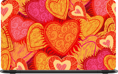 

Lapower Heart Pattern 12 Vinyl Laptop Decal 15.6