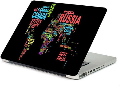 

PrintHunt FASHION DESING MULTICOLOR Laptop Skin Sticker 3 MM LAPTOP STICKERS-348 VINYL Laptop Decal 15.6
