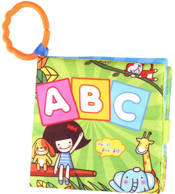 

Webby Soft Cloth Book Early Leaning Development Toy(Multicolor)