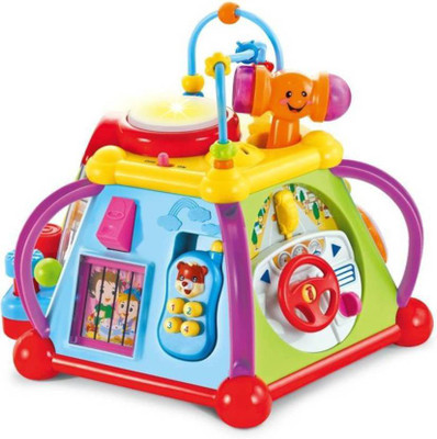 

Techhark Happy Small World Learn and Play Kids Fun Cooperative Game(Multicolor)