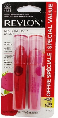 

Revlon Kiss Lip Balm Fresh Strawberry & Crisp Apple Strawberry & Crisp Apple(Pack of: 1, 2 g)