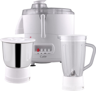

Morphy Richards Cutie 450 W Juicer Mixer Grinder(White, 2 Jars)