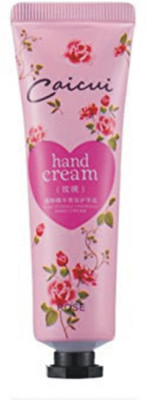 

Caicui Hand Cream Mini Cute Hand Lotions Nourishing Anti-Aging Hand Feet Care Cream for Men Womem Whitening Moisturizing Rose Color(30 g)