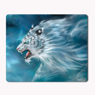

iKraft Cloud Tiger Printed Mouse Pad-Gaming Rubber Mousepad - Standard Size for Laptop Mousepad(Multicolor)