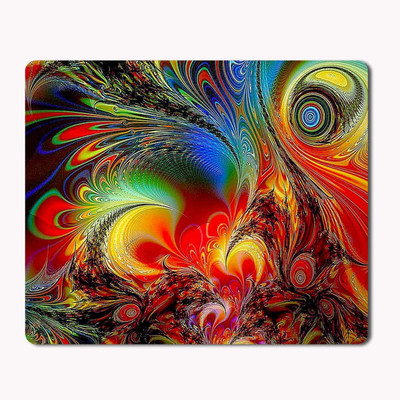 

iKraft Animal Peacock Natural Design Printed Mouse Pad- Multicolor High Quality Rubber Mouse Pad Mousepad(Multicolor)