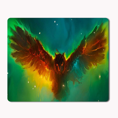 

iKraft Eagle Printed Mouse pad- 180x220x3mm Non-Slip Rubber Custom Printed Mousepad Mousepad(Multicolor)
