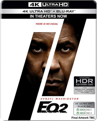 The Equalizer 2 (Steelbook) (4K UHD & HD)(4K(UHD) Blu-ray English)