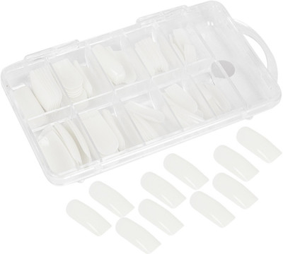

Dynamo 100pcs White Acrylic Nail Art Tips(White)