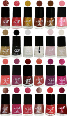 

Fabia Shiny and Modern Glitter Nail Polish Combo2111201859 Jerry Wine-Jerry Pink-Jerry Golden-Light Jerry Coffee-Dark Golden-Jerry Peach-Light Golden-Black-White-Top Coat-Lychee-Light Cream-Light Peach-Dark Cherry Blossom-Brick Red-Dark Peach-Shock Pink-P