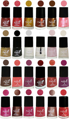 

Fabia Shiny and Modern Glitter Nail Polish Combo2111201801 Jerry Wine-Jerry Pink-Jerry Golden-Light Jerry Coffee-Dark Golden-Jerry Peach-Light Golden-Black-White-Top Coat-Lychee-Light Cream-Everglade-Light Peach-Dark Cherry Blossom-Brick Red-Dark Peach-Sh