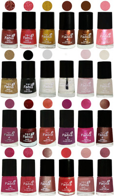 

Fabia Shiny and Modern Glitter Nail Polish Combo2111201874 Jerry Wine-Jerry Pink-Jerry Golden-Light Jerry Coffee-Dark Golden-Jerry Peach-Light Golden-Black-White-Top Coat-Lychee-Light Cream-Dark Cherry Blossom-Brick Red-Dark Peach-Shock Pink-Pink-Light Co