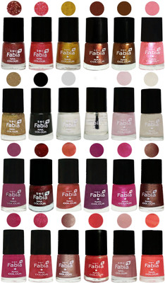 

Fabia Shiny and Modern Glitter Nail Polish Combo2111201876 Jerry Wine-Jerry Pink-Jerry Golden-Light Jerry Coffee-Dark Golden-Jerry Peach-Light Golden-Black-White-Top Coat-Lychee-Light Cream-Dark Cherry Blossom-Brick Red-Dark Peach-Shock Pink-Pink-Light Co
