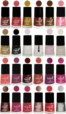 

Fabia Shiny and Modern Glitter Nail Polish Combo2111201866 Jerry Wine-Jerry Pink-Jerry Golden-Light Jerry Coffee-Dark Golden-Jerry Peach-Light Golden-Black-White-Top Coat-Lychee-Light Cream-Light Peach-Dark Cherry Blossom-Brick Red-Dark Peach-Shock Pink-P