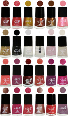 

Fabia Shiny and Modern Glitter Nail Polish Combo2111201850 Jerry Wine-Jerry Pink-Jerry Golden-Light Jerry Coffee-Dark Golden-Jerry Peach-Light Golden-Black-White-Top Coat-Lychee-Light Cream-Light Peach-Dark Cherry Blossom-Brick Red-Dark Peach-Shock Pink-P